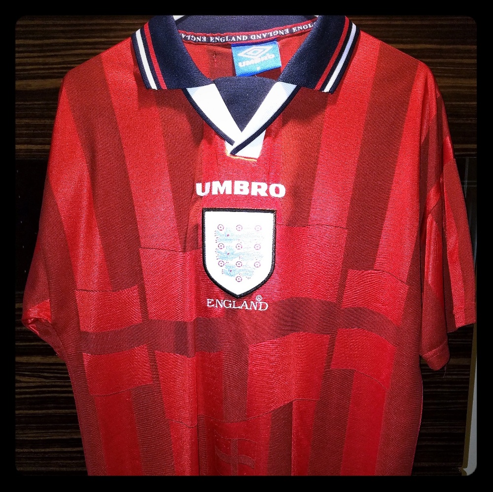 VINTAGE 97/98/99 UmbroEnglandAway Jersey